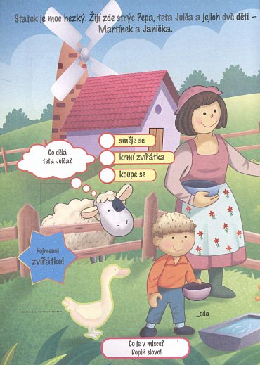 Náhled Život na statku - Nalep i nálepky!