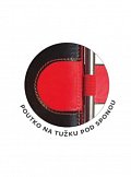 Denní diář 2026 B6 Flip červeno/černý
