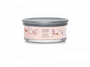 YANKEE CANDLE Pink Sands svíčka 340g / 5 knotů (Signature tumbler střední )
