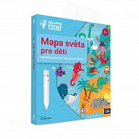 Kouzelné čtení Mapa světa pro děti