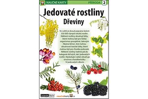Jedovaté rostliny Dřeviny - Naučná karta