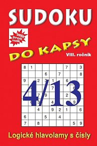 Sudoku do kapsy 4/2013 (červená)