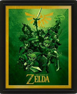 Obraz 3D Zelda