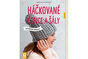 Háčkované čepice a šály - Rafinované kombinace
