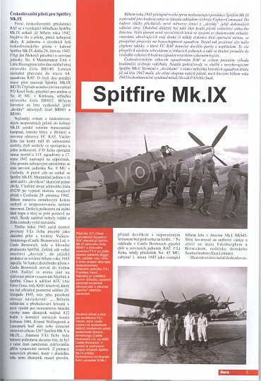 Náhled Spitfire Mk.IX - 2.díl