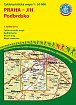 Praha jih-Podbrdsko 1:50T/KČT Cykloturistická mapa