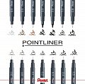 Pent.S20P-C30A Dokumentní Popisovač Černý 3,0Mm