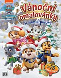 Tlapková patrola - Vánoční omalovánky se samolepkami