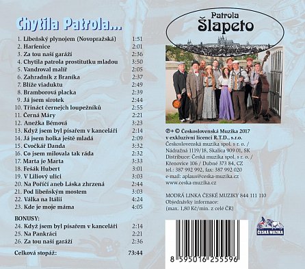 Náhled Šlapeto - Chytila patrola - CD + DVD