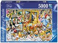 Puzzle Disney: Portréty postaviček 5000 dílků