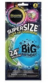 Svítící LED balony - Super veký