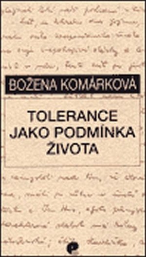 Tolerance jako podmínka života