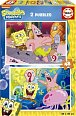 Puzzle Sponge Bob 2x48 dílků