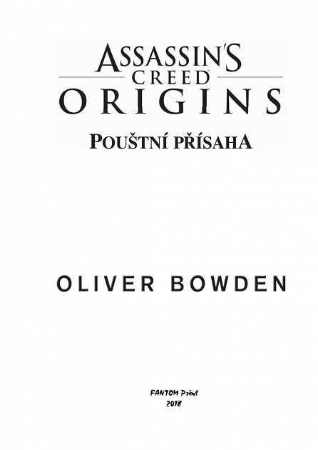 Náhled Assassin´s Creed Origins - Pouštní přísaha