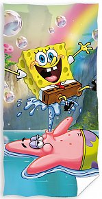 Dětská osuška Sponge Bob Vodotrysk