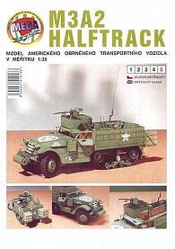 M3A2 HALFTRACK/papírový model