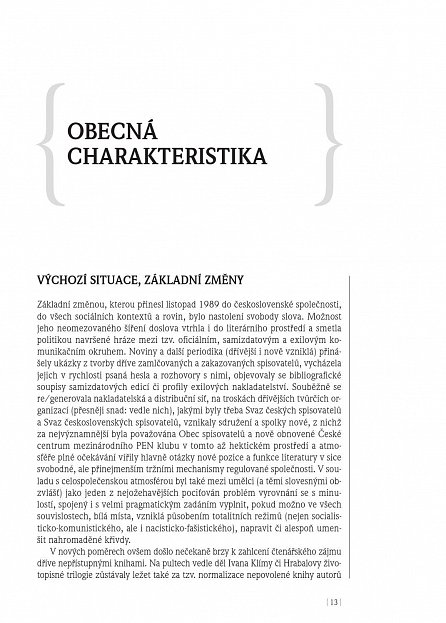 Náhled Panorama české literatury 2 (po roce 1989)