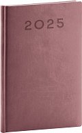 Týdenní diář Aprint Neo 2025, růžový, 15 × 21 cm