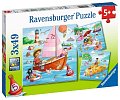 Puzzle Disney: Přání 3x49 dílků
