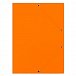 DONAU spisové desky s gumičkou, A4, prešpán 390 g/m², oranžové - 10ks