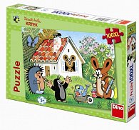 Krtek stavitel - puzzle XL 100 dílků