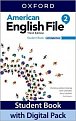 American English File Third Edition Level 2: Student´s Book with Digital pack