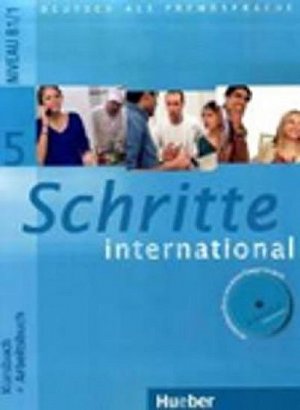 Schritte international 5: Kursbuch + Arbeitsbuch mit Audio-CD