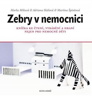 Zebry v nemocnici - Knížka ke čtení, vyrábění a hraní nejen pro nemocné děti