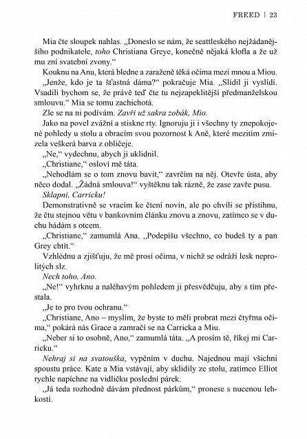 Náhled Freed - Padesát odstínů svobody pohledem Christiana Greye