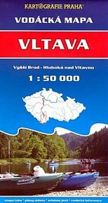Vodácká mapa - Vltava/Vyšší Brod - Hlubo