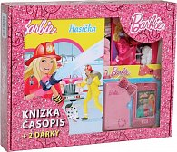 Barbie Hasička - Kufřík (knižka, časopis + 2 dárky)