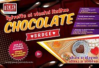 PEXI CHOCOLATE ART /  Vytvořte si vlastní lízátko- Srdce