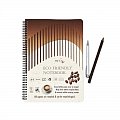 SMLT Art Sešit na spirále ECO Coffee paper A4 - 70 listů