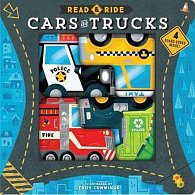 Read & Ride: Cars and Trucks : 4 board books inside!