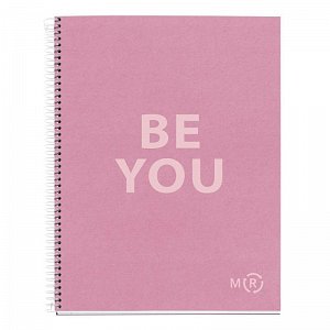 Blok Be Eco A4 linkovaný - Pink