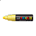 Posca popisovač PC-7M, 4,5 - 5,5 mm, žlutá (2)