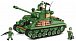 II WW M4A3E8 Sherman Easy Eight, 745 kostek, 3 figurky