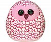 Ty Squish-a-Boos PINKY - růžová sova 22 cm