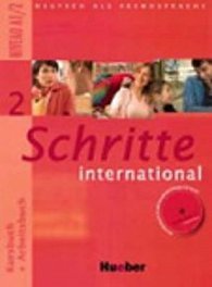 Schritte international 2: Kursbuch + Arbeitsbuch mit Audio-CD