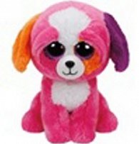 Beanie Boos Precious růžový pes 24 cm