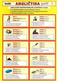 Angličtina karty 1 - nepravidelná slovesa