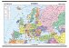 Evropa - školní fyzická nástěnná mapa, 136x96 cm/1:5 mil., 6.  vydání