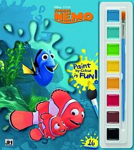 Hledá se Nemo Omalovánka s barvami A5