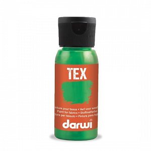 DARWI TEX barva na textil - Světle zelená 50 ml