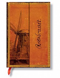 Zápisník - Rembrandt, The Windmill Mini W, mini 95x140
