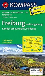 Freiburg und Umgebung 889 / 1:25T NKOM