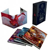 Dungeons & Dragons Core Rulebooks Gift Set (Special Foil Covers Edition with Slipcase, Player´s Handbook, Dungeon Master´s Guide, Monster Manual, DM Screen)