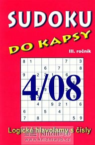 Sudoku do kapsy 4/2008 (červená)