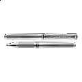 UNI SIGNO gelový roller UM-153, 1,0 mm, metalicky stříbrný