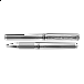 UNI SIGNO gelový roller UM-153, 1,0 mm, metalicky stříbrný - 12ks
